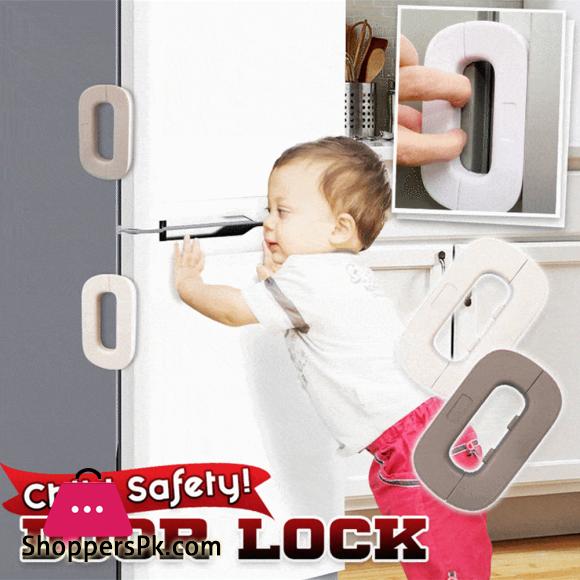 Self-Adhesive Fridge Lock Latchs System for Home Refrigerator Lock Fridge Freezer Door Locks Kids Baby Safety Child Cabinet Lock