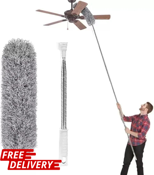 Microfiber Duster Extandable upto 10ft |🚚 Free Delivery